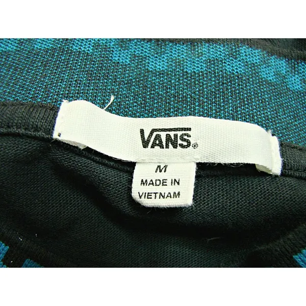 Vans Off the Wall Hi Roller V Dress Tri Check Womens Size M Black Cotton Skaters - Image 3