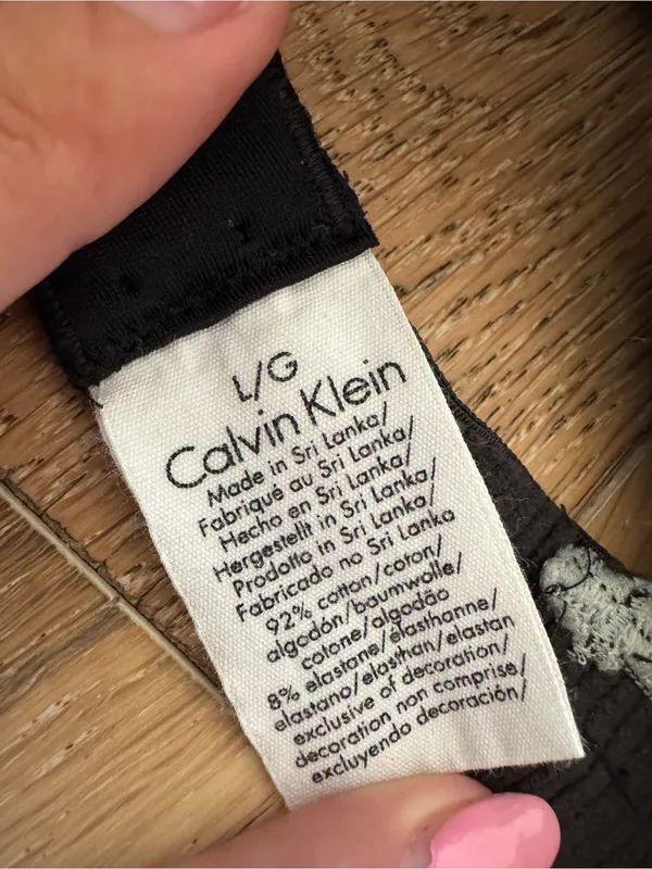 Calvin Klein Sparkly High Neck Bralette - Image 4