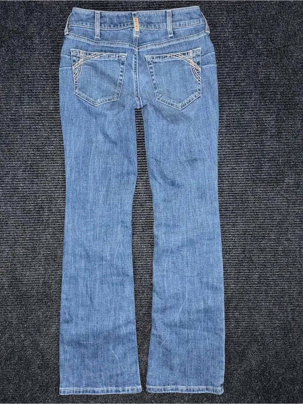 Ariat Perfect Rise Naz Boot Cut Blue Jeans Sz 26 R 10058919 Cowgirl Western EUC - Image 3