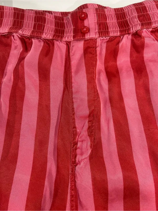 Damson Madder Joni Stripe Pants Pink Size 10 - Image 9