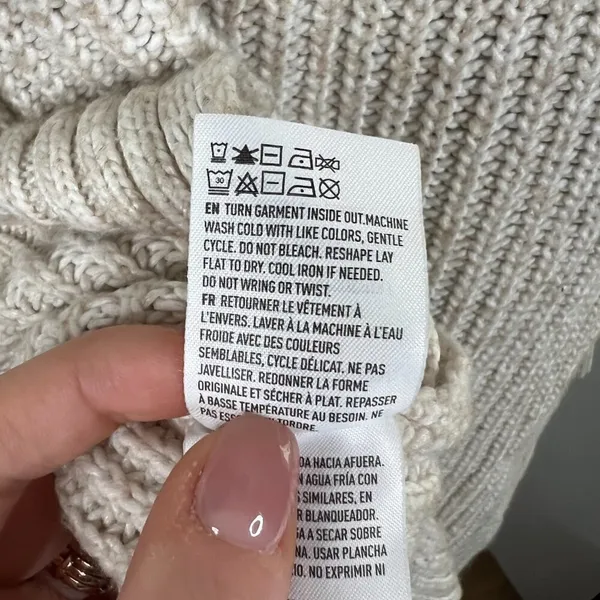 American Eagle Outfitters Knitted Crewneck Side Slit Comfy Cozy Lounge‎ Sweater - Image 7