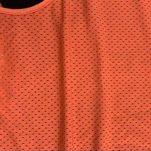 Harley Davidson women's 3x Black Orange Logo Tank hog biker ride mesh moto - Image 10