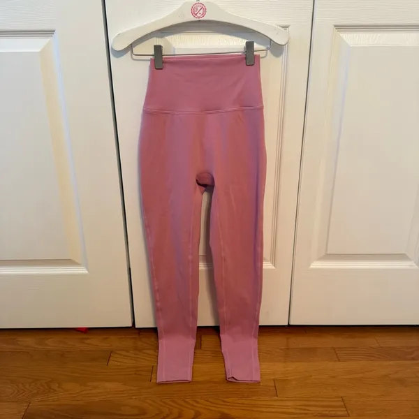 Set Active Luxform High Waisted Leggings in Light Pink - Image 2