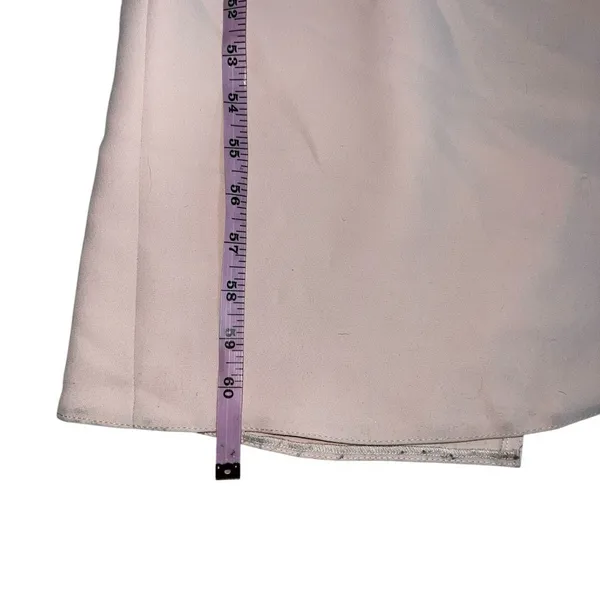 Sposa Bella Blush Pink Bell Sleeve Formal Gown Maxi Dress Womens M - Image 8