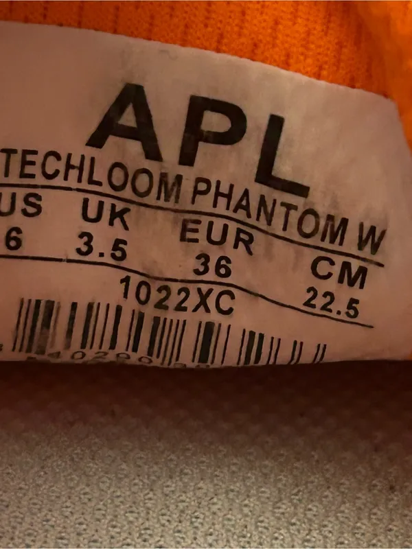 APL Women’s Techloom Phantom Running Sneaker size 6 safety orange neon - Image 7