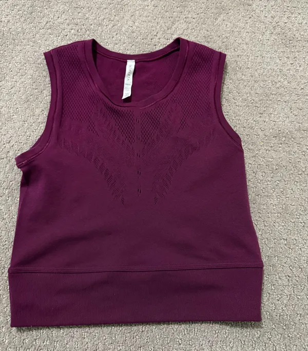 Athleta Workout Crop Top Tank  - Image 2