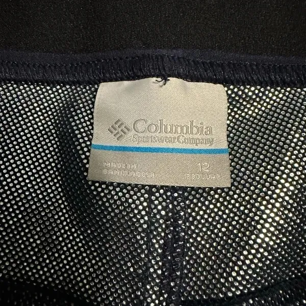 Columbia Mt Boulder Pants Women’s Size 12 Hiking Warm Navy Heavy Duty - Image 4