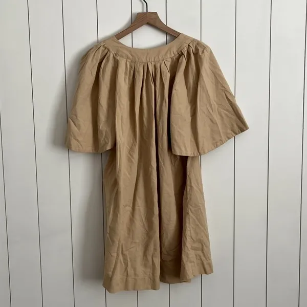 Tuckernuck Pomander Place Khaki Finley Flutter Sleeve Dress - Image 5