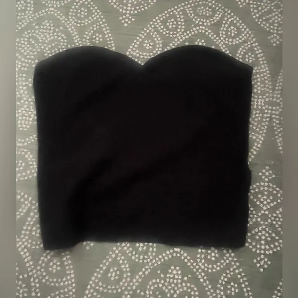 Bar III knit Black tube top sz XL. Like new condition - Image 4