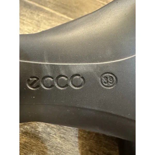 ECCO Sculpted 55 Luxe Slingback Pump Size 39‎ US 8-8.5 Black - Image 8