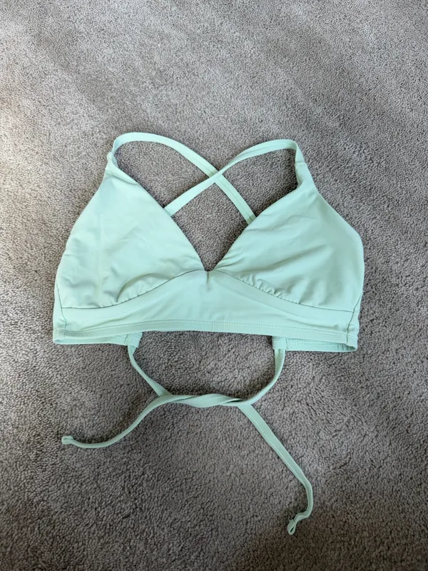 Calia Mint Green Criss Cross Bikini Top XS - Image 2