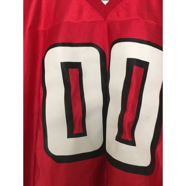 Atlanta Falcons #00 Women's Jersey Shirt NFL Size Large Red - Image 2