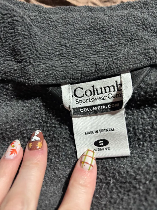 Columbia Fleece Full-Zip Jacket Grey - Image 2
