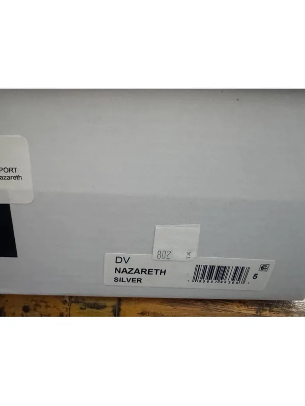 NEW DV Dolce Vita Nazareth Western Women’s Silver Boots Size 5 - Image 4