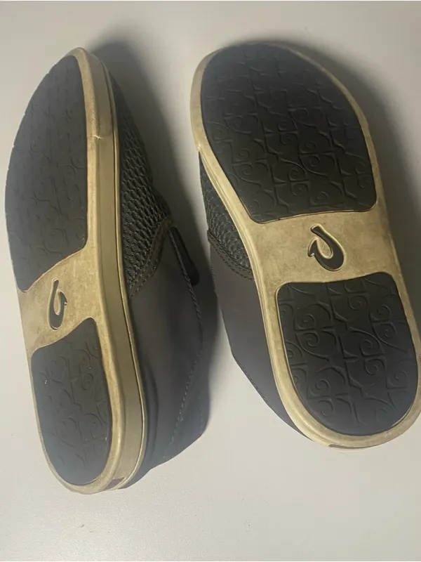 Olukai Pehuea‎ Shoes Womens Size 6.5 Black Mesh Slip On Casual Comfort Sneakers - Image 8