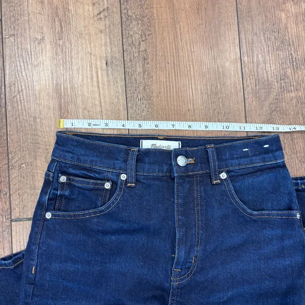 NWT Madewell The Relaxed Bootcut Jeans Size 24 High Rise Denim Stretch $148 - Image 11