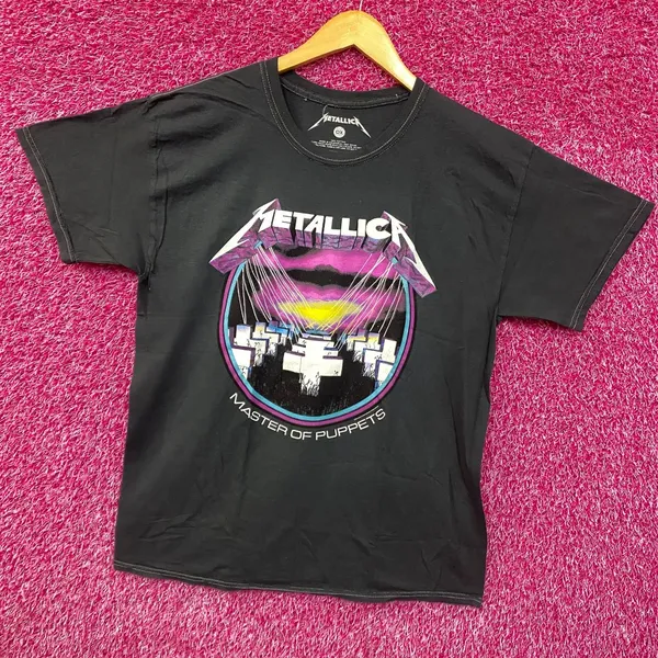 Metallica Master Of Puppets 1986 T-Shirt Medium - Image 3