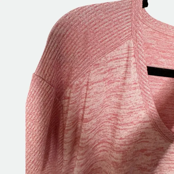 rag & bone New York Space Dye Short Sleeve Scoop Neck Knit Tee Top SZ L - Image 6