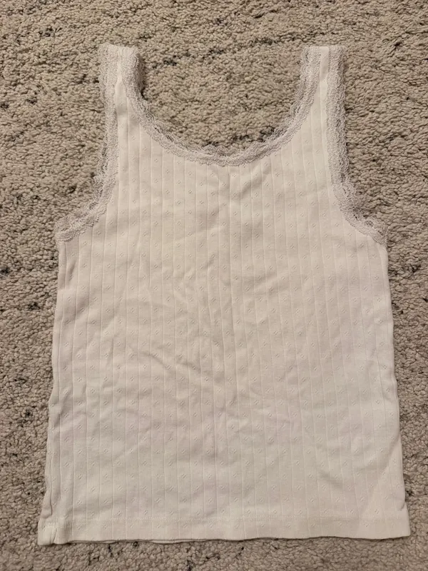 Brandy Melville Top White Cami Tank - Image 2