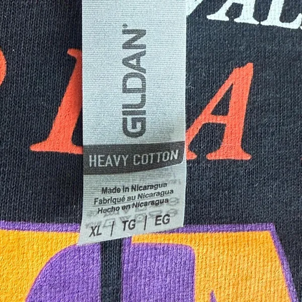 Gildan Phoenix Suns 2023 NBA Playoffs T-Shirt Men's XL Black FanDuel Rally Valley - Image 3