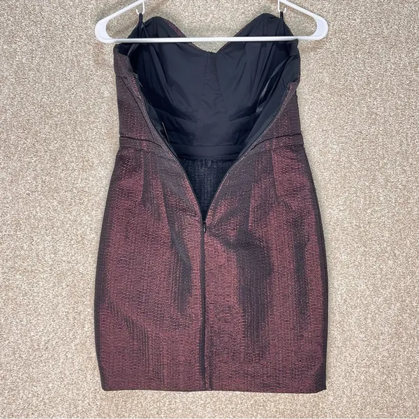 NWT sparkly dress strapless bustier‎ sweetheart mesh wedding guest hoco dress - Image 10