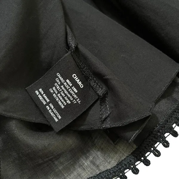Charo Ruiz Ibiza Gracy Short Dress in Black‎ - Image 12