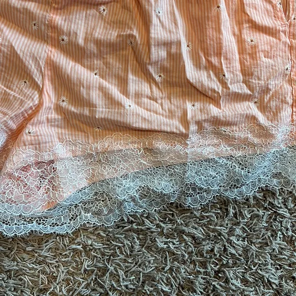 Victoria’s Secret Cotton Blend Lace Detail Sleep Shorts Size Medium - Image 2