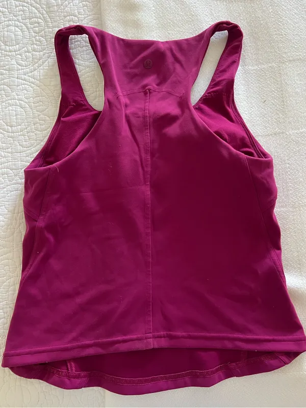 lululemon athletica Racerback Tank — Deep Magenta - Image 2