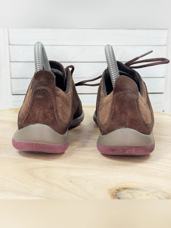 Merrell‎ Ellipse Suede Lace Up Sneakers Coffee Bean Brown Women’s 7 - Image 6
