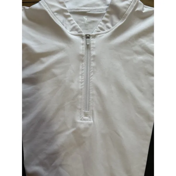 Jack Smith Women Size Small Sleeveless 1/4 Zip Polo Shirt Golf Athleisure READ - Image 7