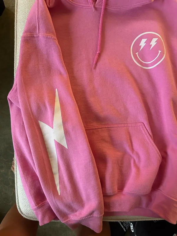 Pink Sweatshirt Size M - Image 2