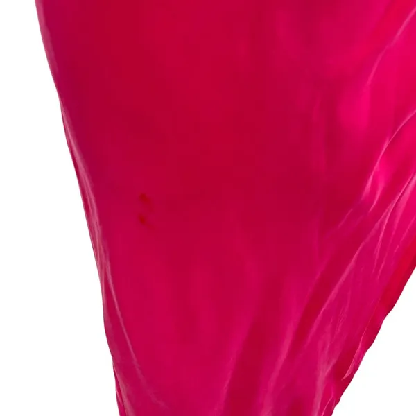 Lovers and Friends Noah‎ Wrap Dress Slip Sleeveless Satin Hot Pink Size Small - Image 16