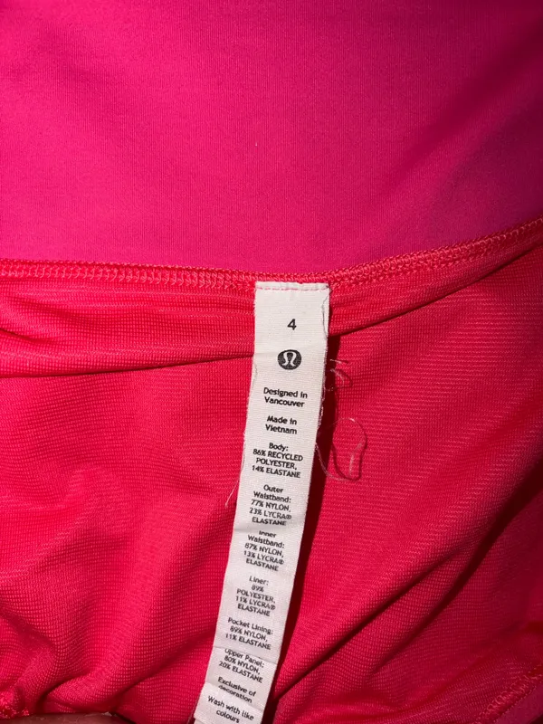 Lululemon Speed Up Short Long *4" Updated Fit size 4 - Image 4