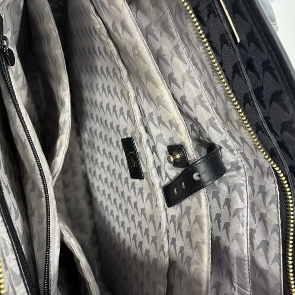 Lo & Sons Tote Purse Purple The Seville Tote Laptop Bag Travel - Image 7