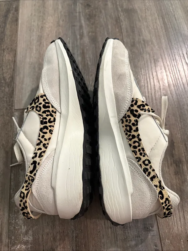 Nike Waffle Debut White Leopard Sneakers 9.5 - Image 10