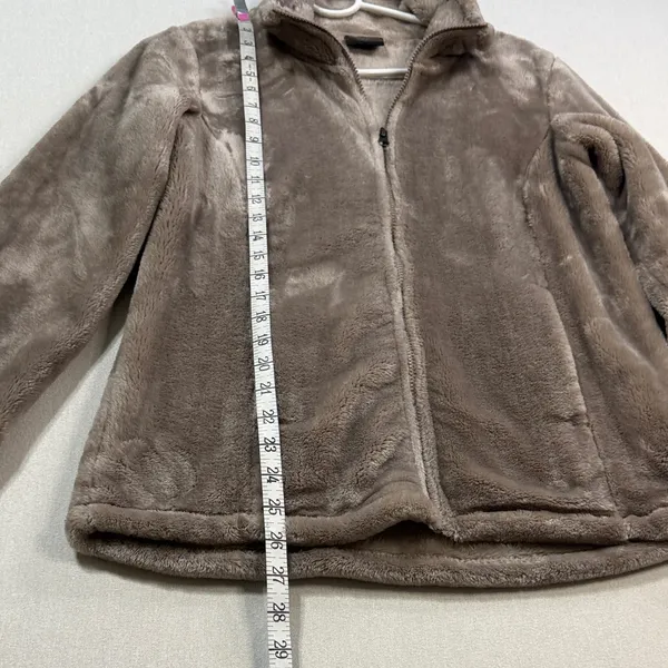 32 Degrees Teddy Jacket in Taupe - Image 4