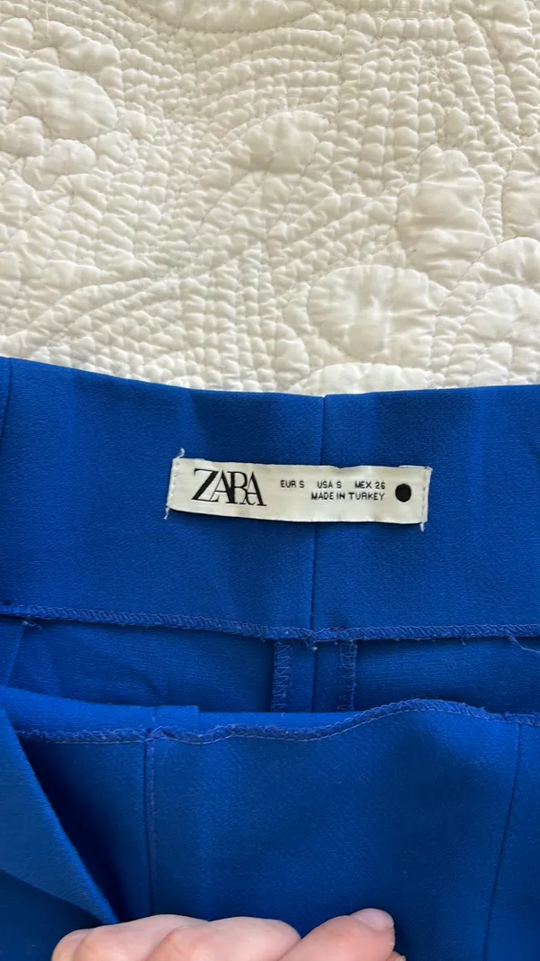 ZARA High Waisted, Wide Leg Trousers - Image 5