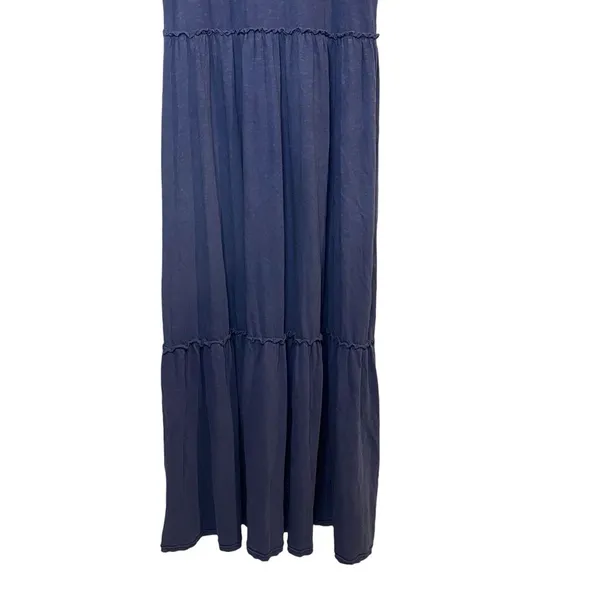 Aerie Blue Maxi Smock Dress Size Medium Cottage Bohemian Twee‎ - Image 3