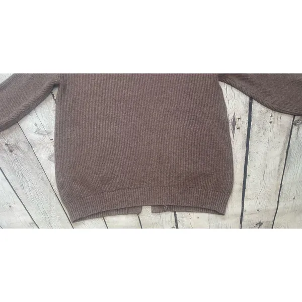 Open Front Ribbed Knit Cardigan - Image 11