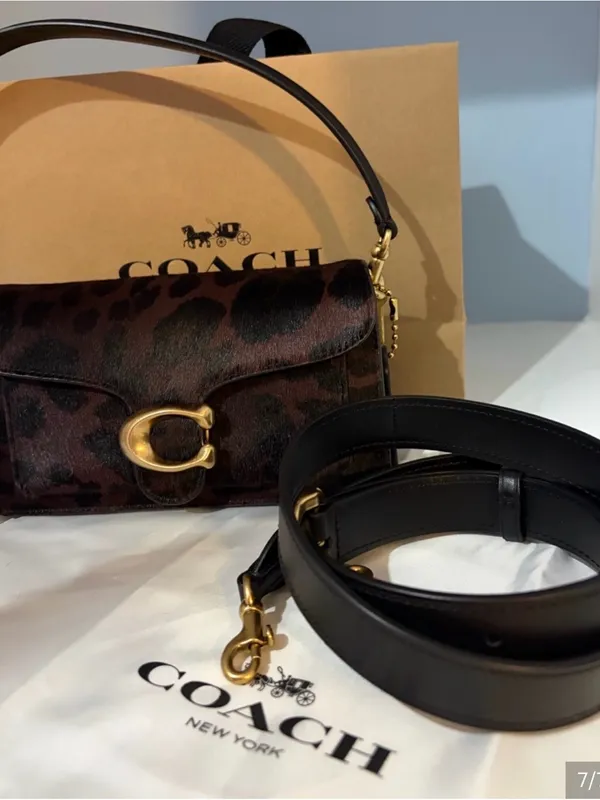 NEW Coach Tabby 20 Dark Leopard Haircalf Bag CCC07 NWT - Image 2