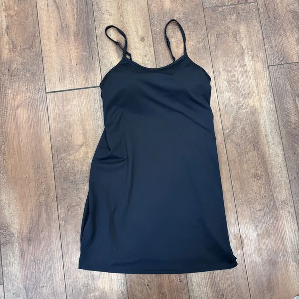 Athleta Athletic Dress Women's SA Black Built-in Bra Style #47185A Workout Gym - Image 2
