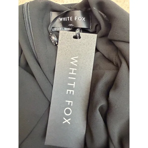 White Fox This Is Me Long Sleeve Embellished Mini Dress Size XS NWT - Image 6