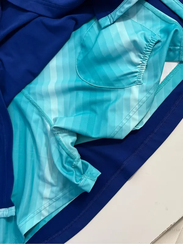 Champion Blue Athletic Skort with Teal Accents - Image 3