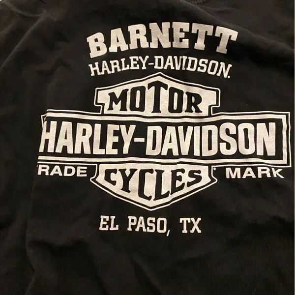 Womens Harley Davidsons tee Size XL - Image 2