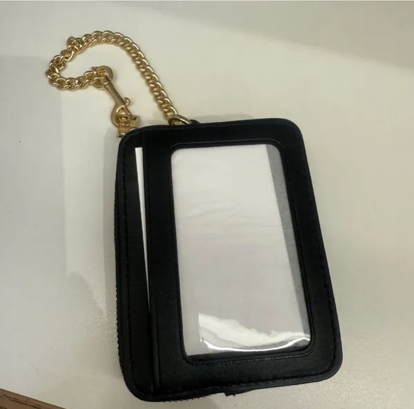 NWT Coach Zip Card Case With Quilting CZ467 - Image 3