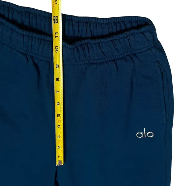 Alo Yoga Accolade Sweatpant Joggers Blue Leisure Comfort Athletic‎ Stretch S/M - Image 10