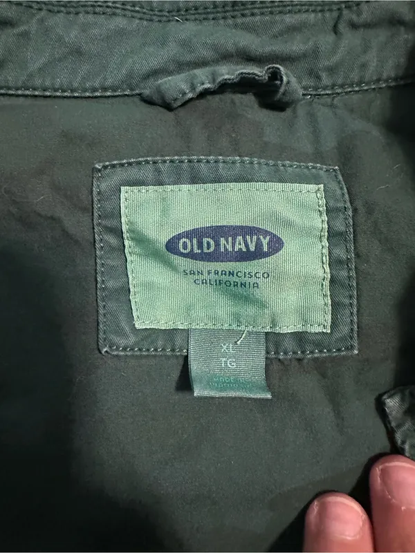 Old navy utility/barn style jacket Size XL - Image 3