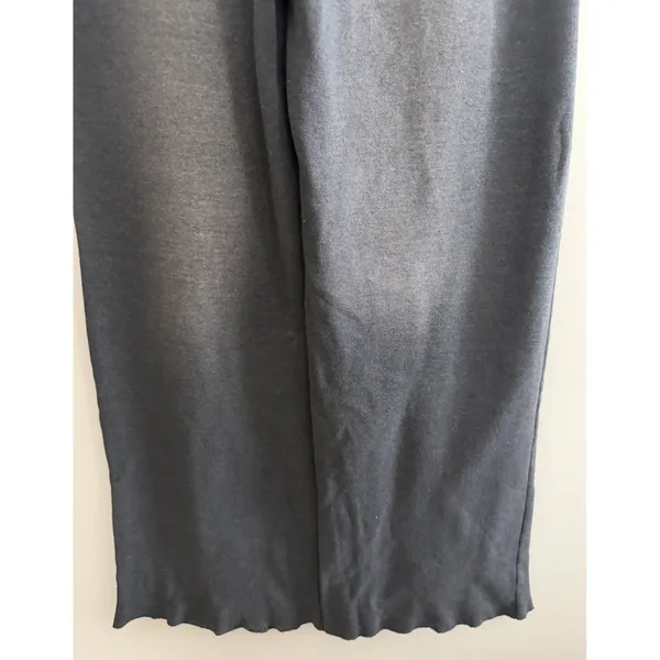 Aviator Nation Wide Leg Parrot Pocket Pants Faded Smoke Women's Size Medium - Image 10