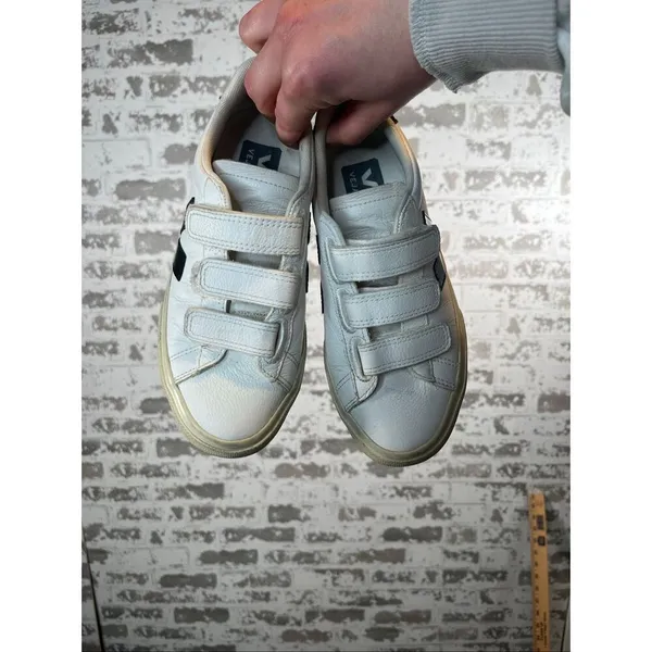 Veja | women three strap leather sneakers flat - Image 6
