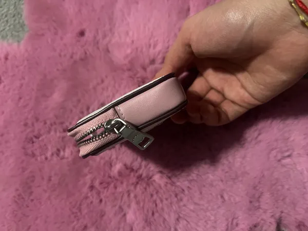 Coach carnation zip card case wallet Pink - Image 3